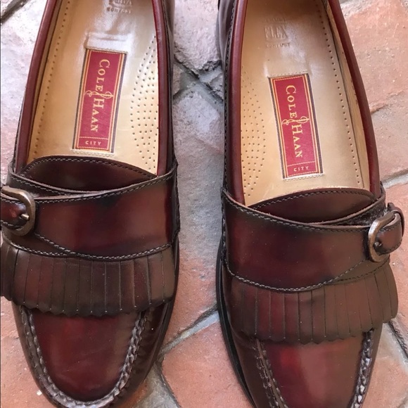 cole haan buckle loafer